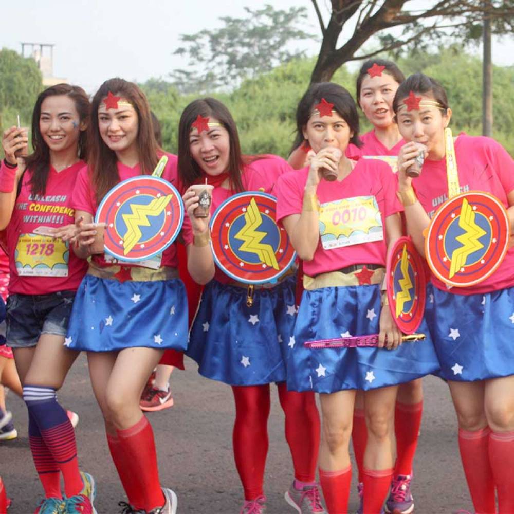 Shake Club House Digemari Banyak Peserta Lari Woman Wonder Run Inter Buana Mandiri