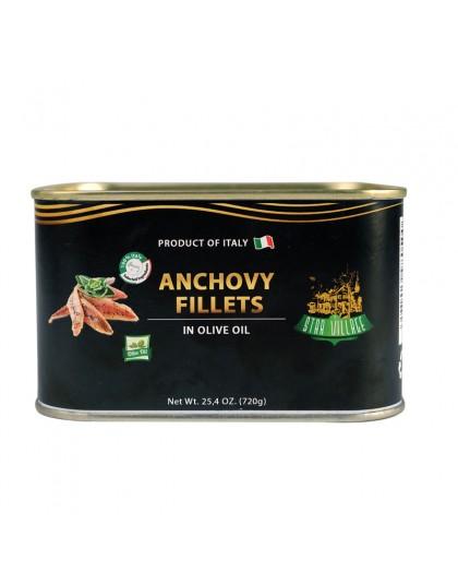 Star Village Anchovy Fillets 720gr Inter Buana Mandiri
